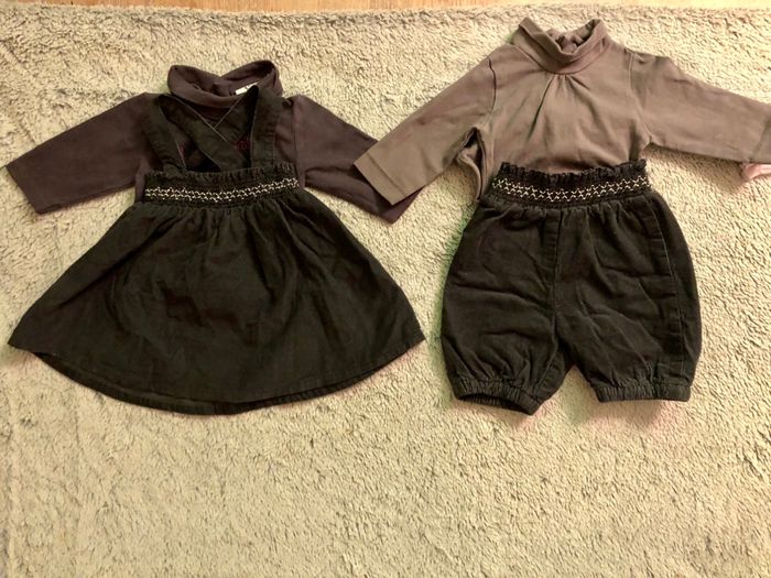 Grand lot vêtements bébé fille 1 mois – NEUFS ++ & complets - photo numéro 3