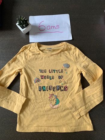 Tee-shirts manches longues taille 6 ans
