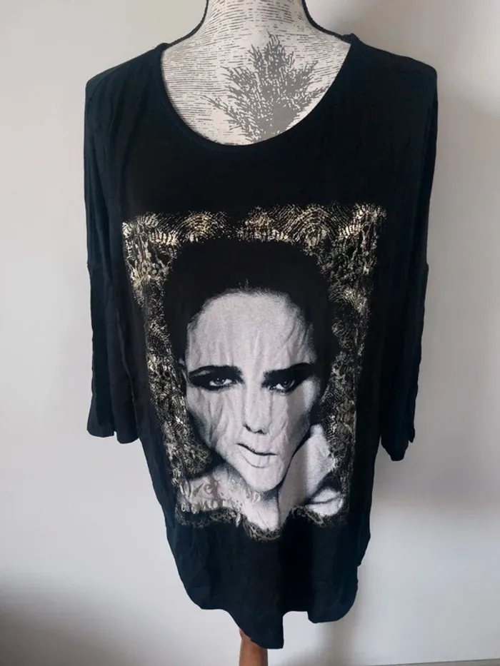 T-shirt long fantaisie - photo numéro 3