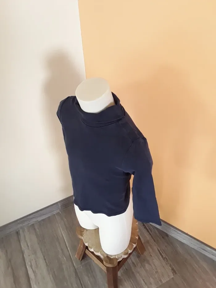 Tee shirt manches longues col roulé 3 ans  (90/97 cm) - photo numéro 6