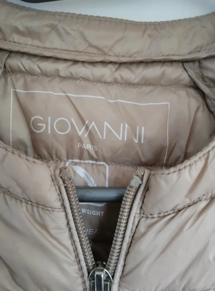 Veste matelassée mi-saison ,été beige taille 36 - photo numéro 4