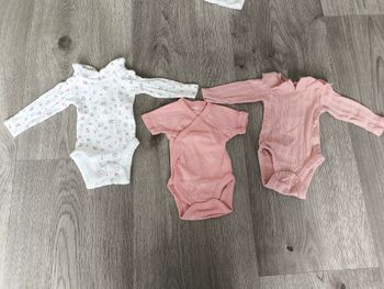 Lots bodies fille 0 mois