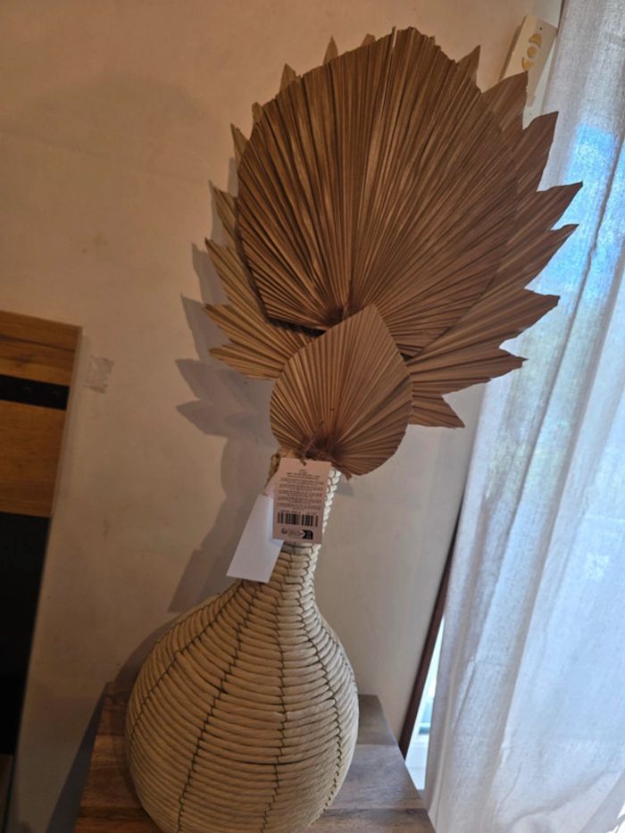 Vase et fleur artificielle deco maison - photo numéro 2