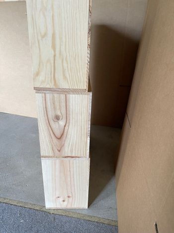 6 caisses de vin en bois - rangement et décoration - photo numéro 2