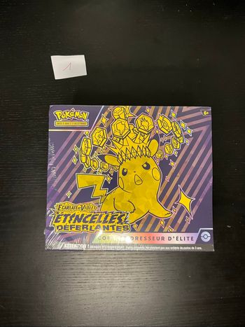 ETB étincelle déferlante EV08 (Pokémon pikachu, élite traîneur box)