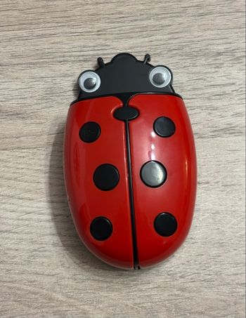 Porte stylo magnétique tableau blanc coccinelle