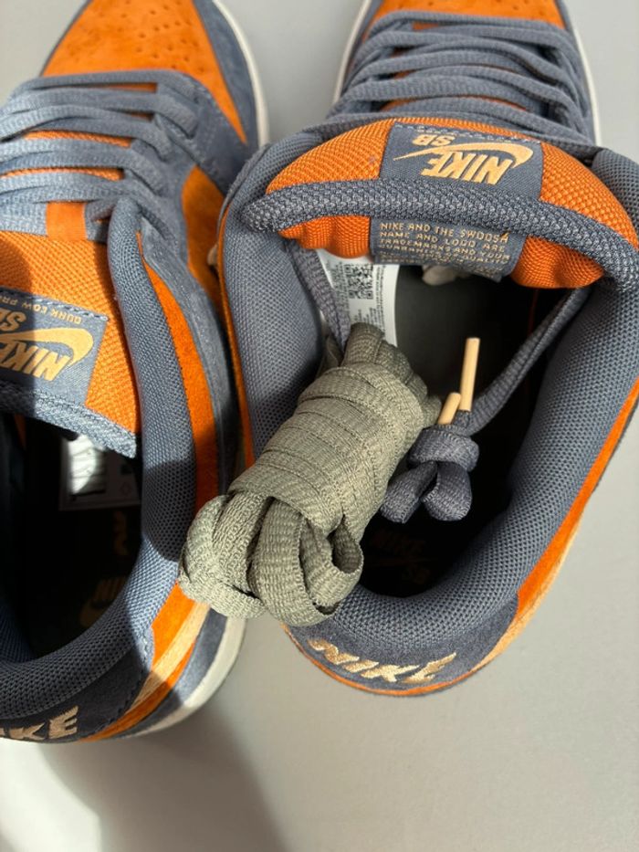 Baskets Nike dunk low pro monarch pointure 44 neuves avec boîte - photo numéro 9