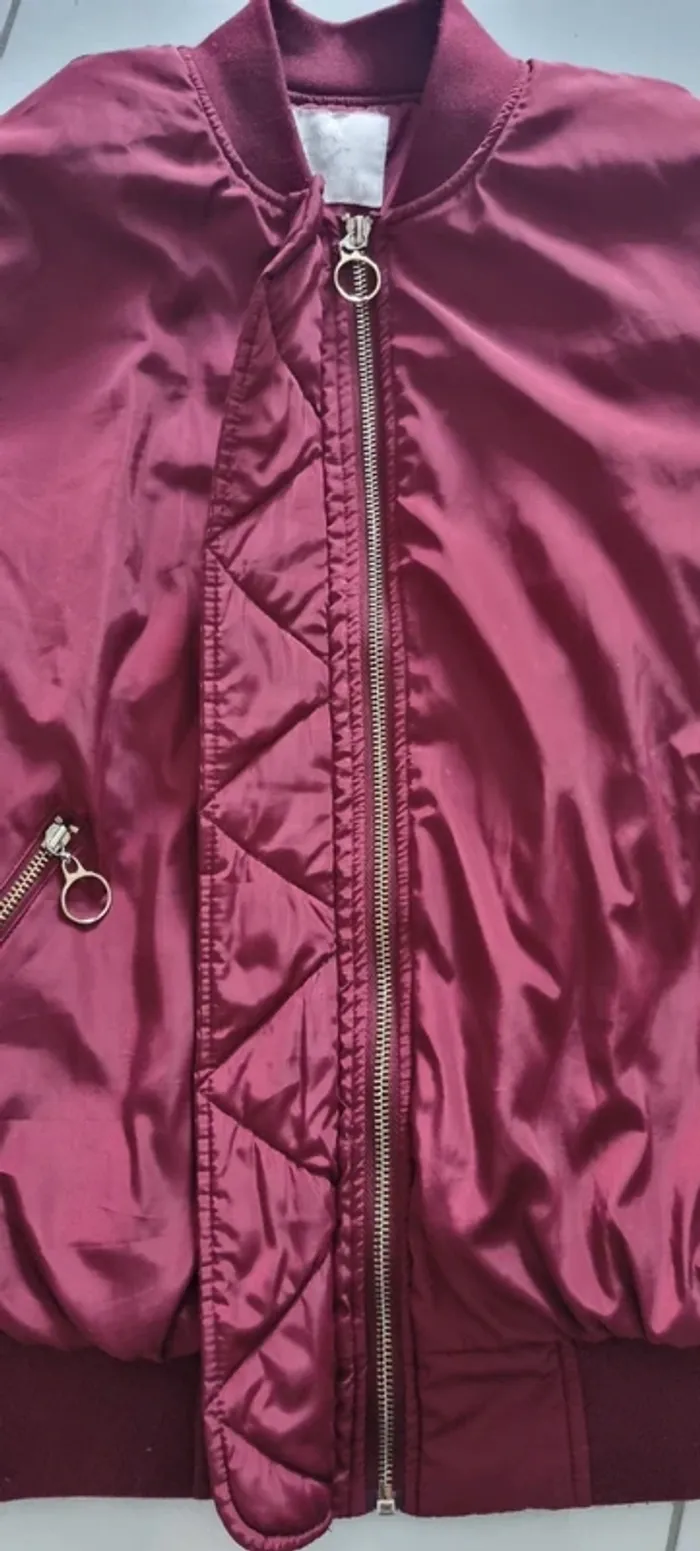 Bombers Bordeaux Vera et Lucy Taille M - photo numéro 2