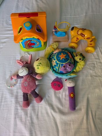 Lot jouets tortue vtech