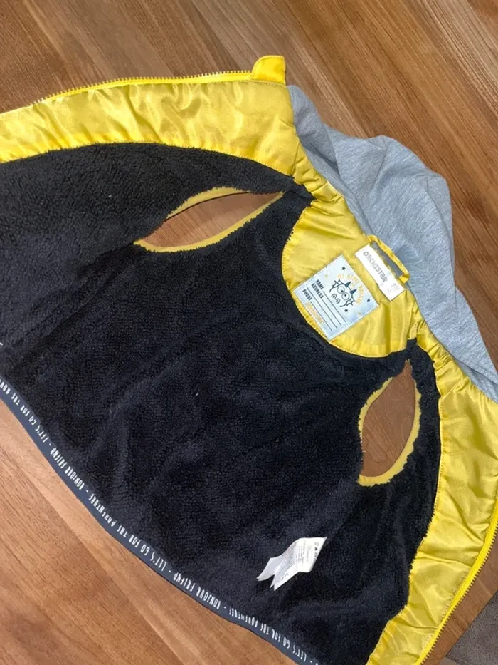 Blouson sans manche à capuche doublé 9 mois - photo numéro 3