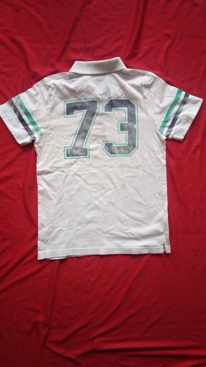 Polo blanc manches courtes Timberland - photo numéro 2