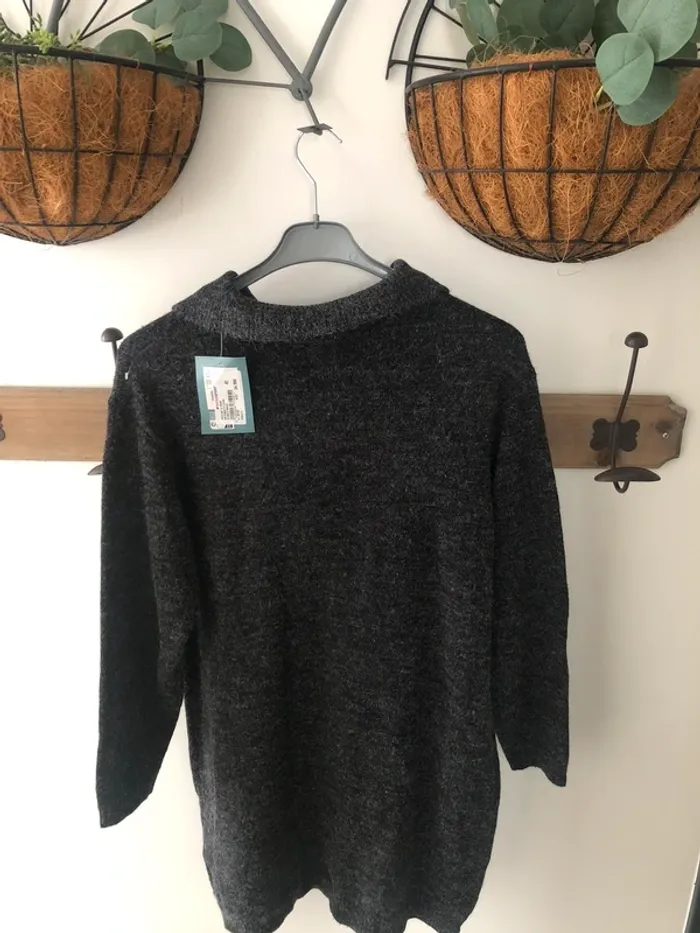 Robe pull anthracite Taille 42 neuve - photo numéro 3