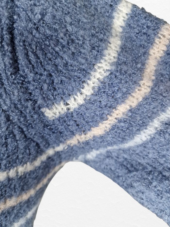 Pull d'hiver Monoprix Femme – Taille S – Bleu - photo numéro 8