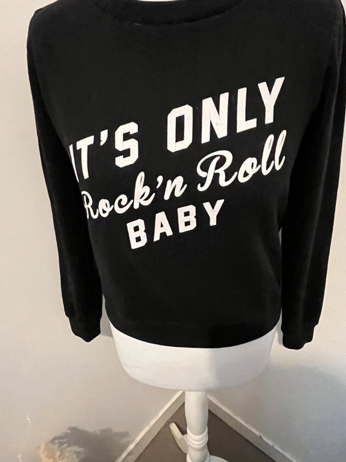 Sweat noir Claudie Pierlot XS - photo numéro 2