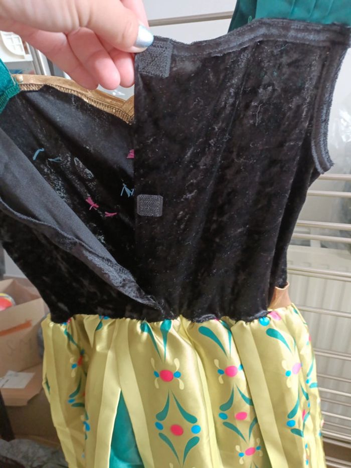 Robe déguisement Anna reine des neiges Disneyland Paris 12 ans - photo numéro 9