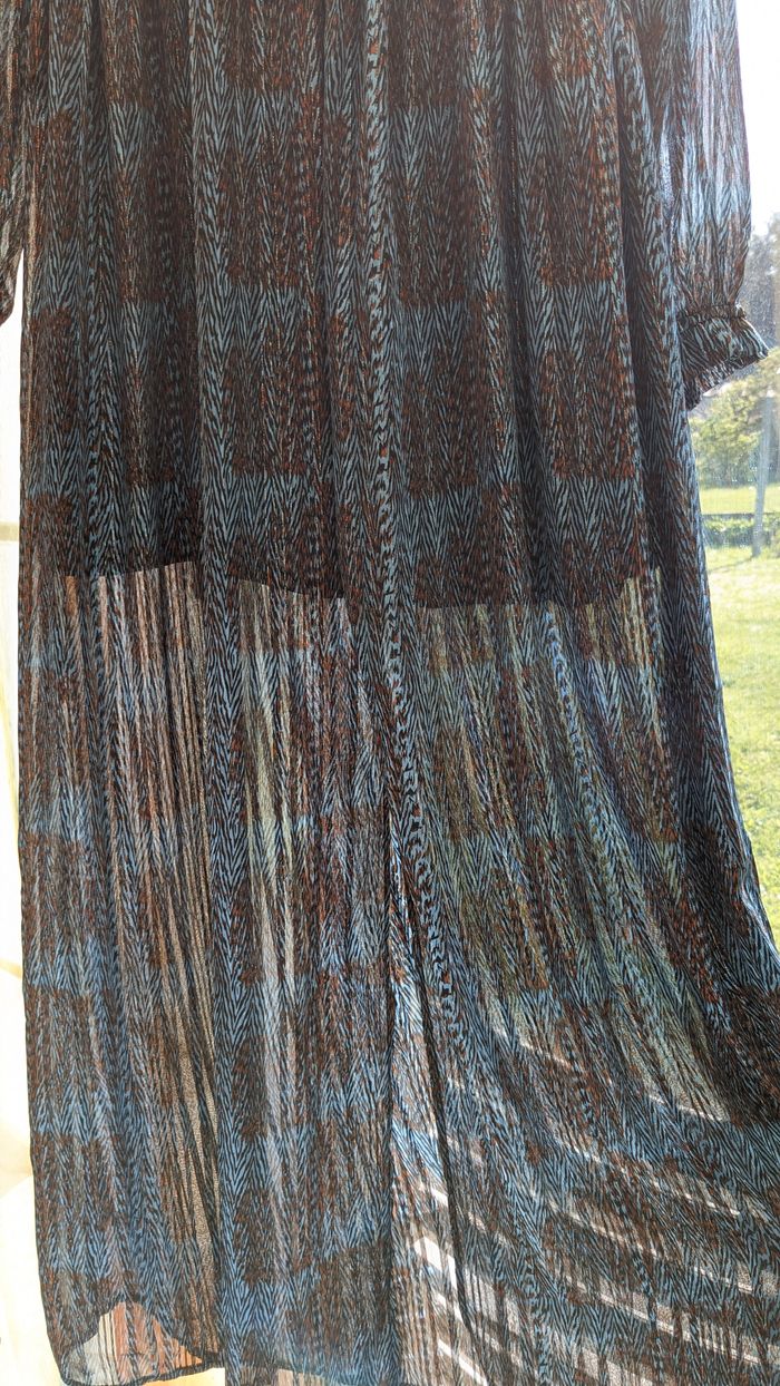 Robe mi-longue, à manches 3/4. - photo numéro 4