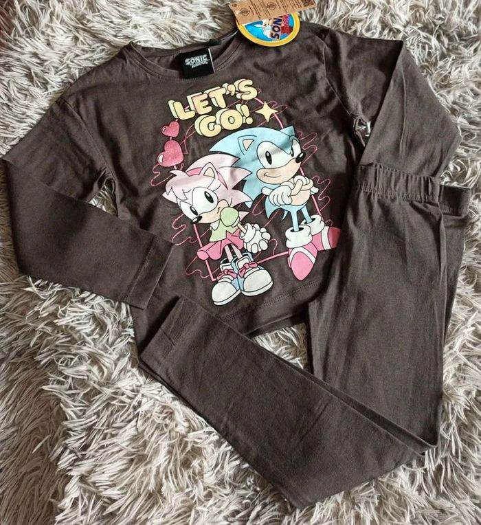 Pyjama sonic 6 ans 💐