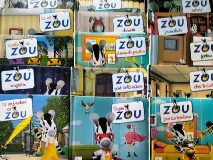 Zou les petits albums 15 livres