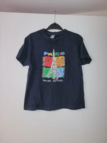 Tee-shirt paris garçon 10 ans