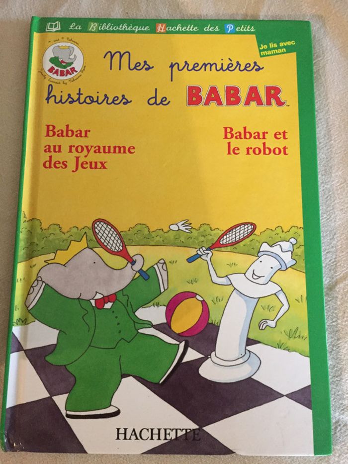 Mes premières histoires de Babar de Hachette en tbe à 2 euros