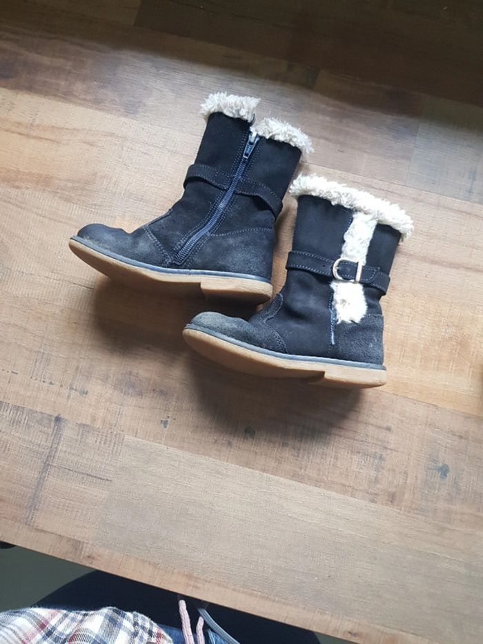 Botte fille cuir - photo numéro 2