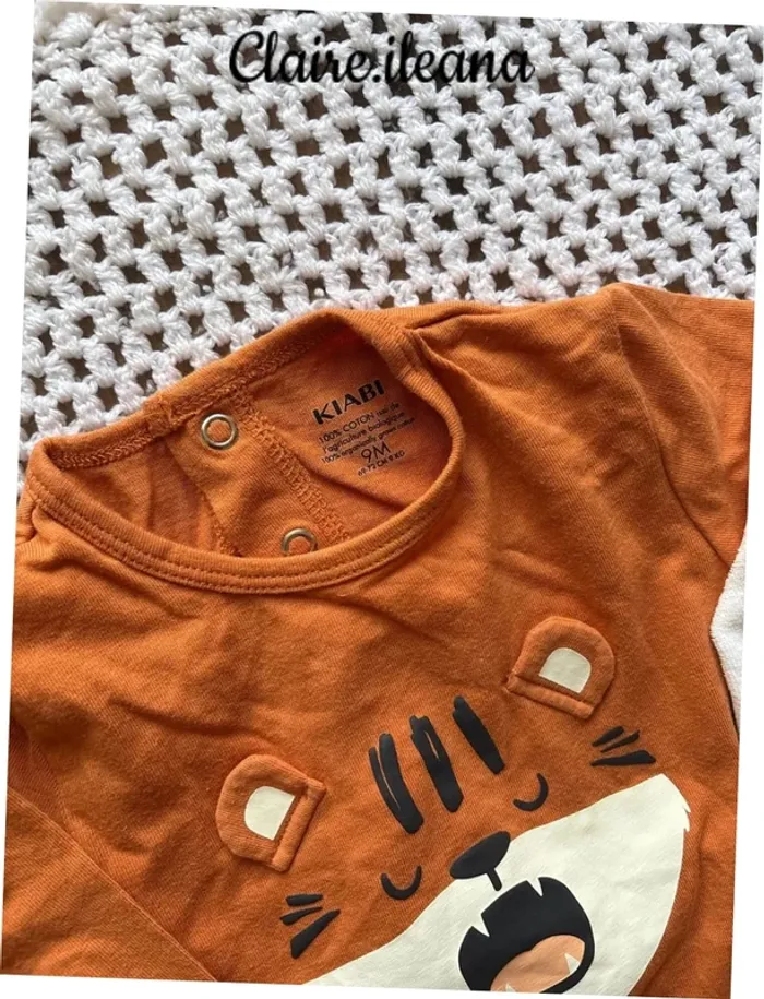 🛑 lot de 2 pyjamas 🛑 9 mois - photo numéro 3