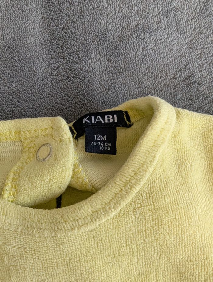 Lot de 2 pyjamas en velours - 12 mois - Kiabi - photo numéro 3