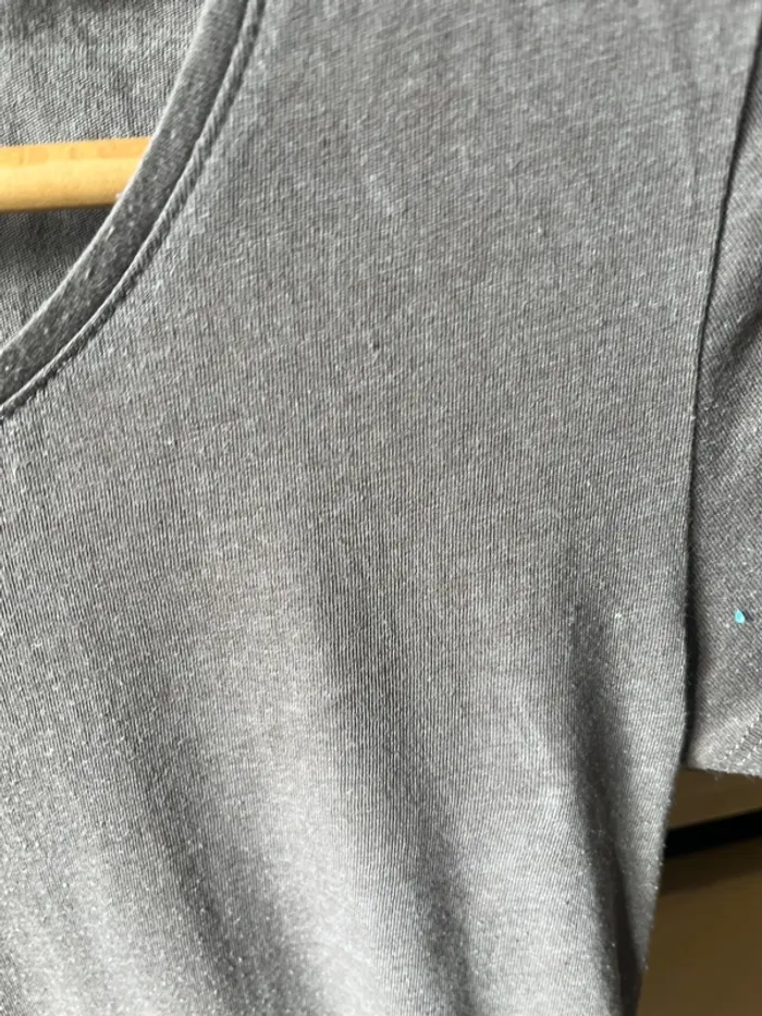 T-shirt marron - photo numéro 2