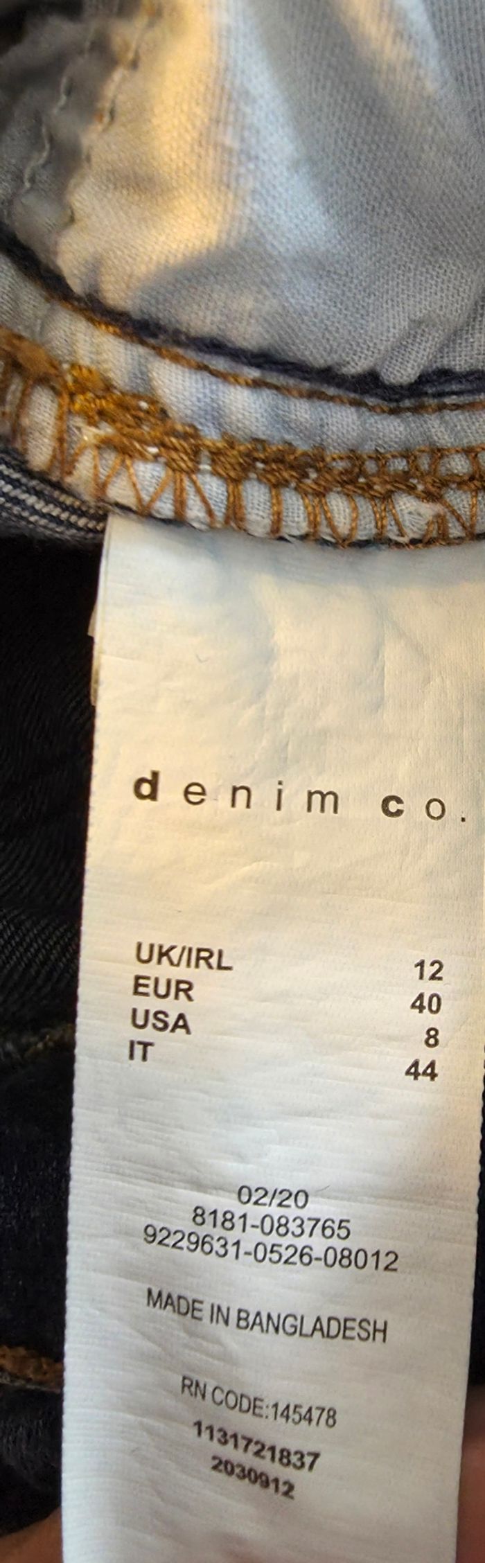 Jeans bleu foncé 40 - photo numéro 8