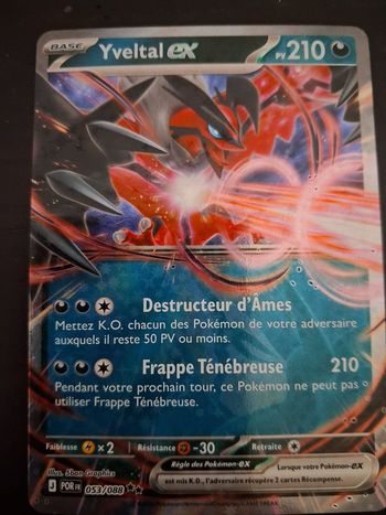 Carte Pokémon Yveltal ex 053/088 - Équilibre Parfait (FR) -
