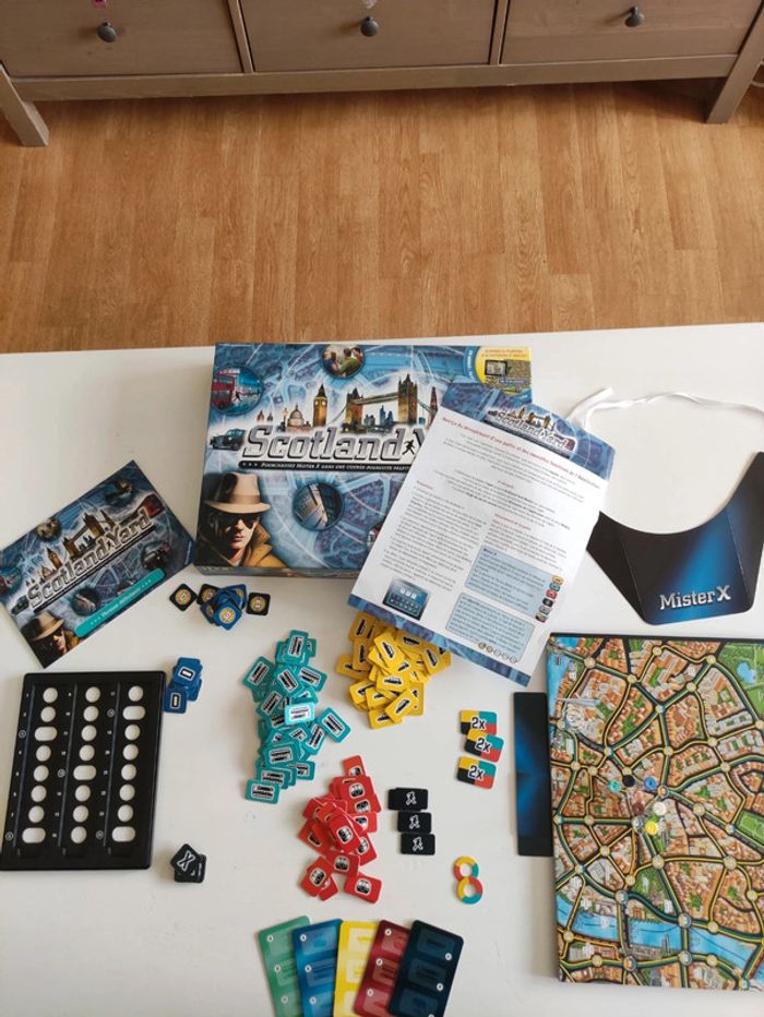 Jeux de société Scotland Yard complet - photo numéro 5