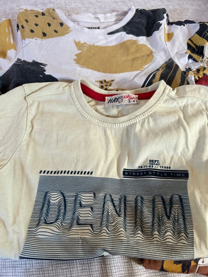 Lot t-shirts 3/4 ans - photo numéro 5