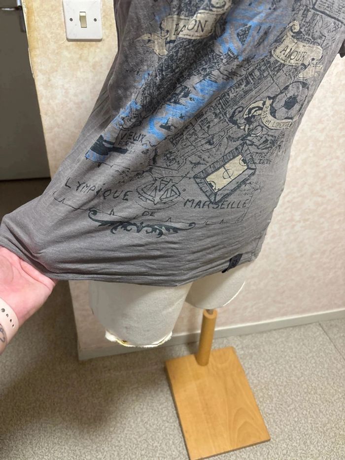 T shirt taille 40 marque Olympique de Marseille - photo numéro 3