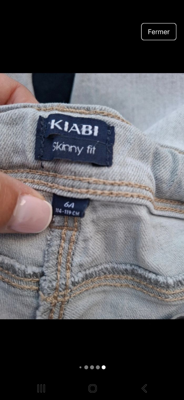 Lot 2 pantalons kiabi - photo numéro 6