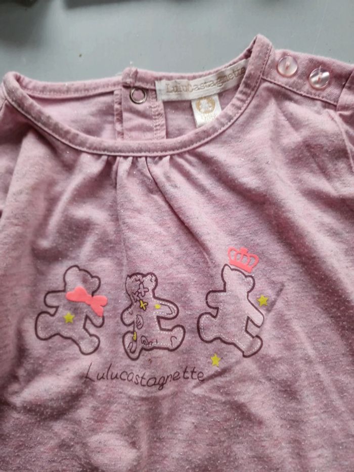 Ensemble leggings +tee-shirt manches longues +gilet - photo numéro 5