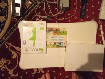 Wii et Wii balance et ces jeux