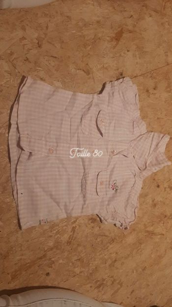 Chemise 12 mois fille