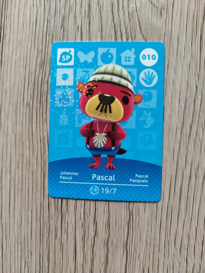 Carte amiibo Pascal - photo numéro 3
