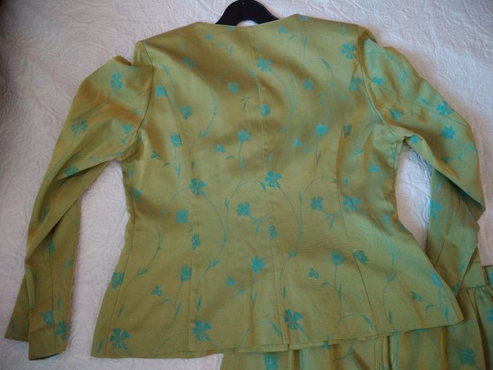 Ensemble jupe vert anis - photo numéro 2