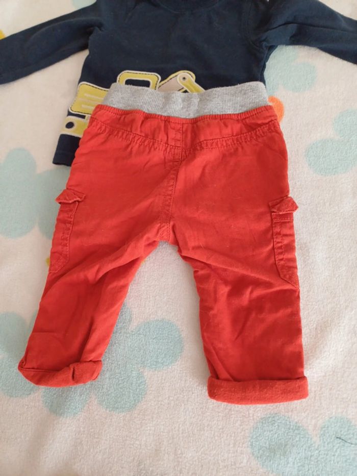 Ensemble pantalon et t-shirt 3 mois - photo numéro 5
