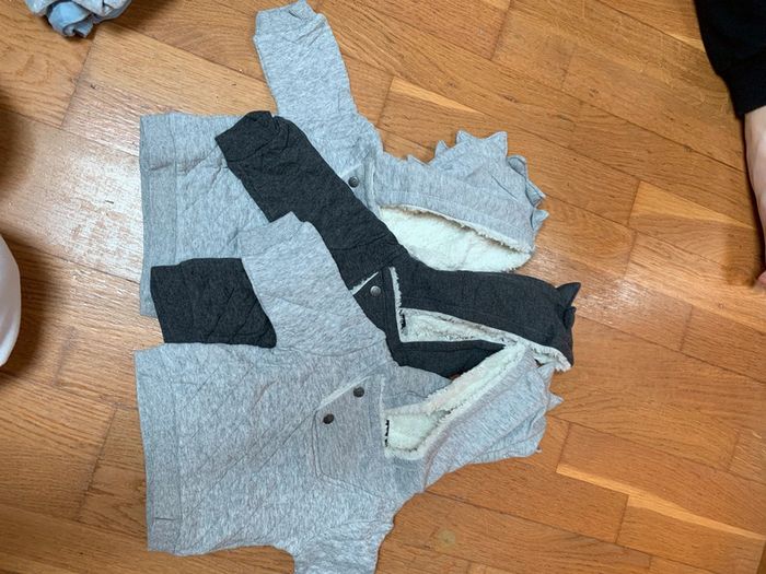 Lot 3 sweats molletonné 3 mois kiabi