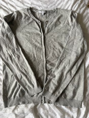 cardigans gris la halle 