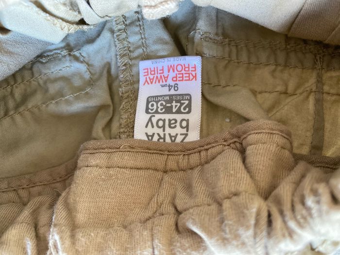 Magnifique short bermuda double ceinture 2/3 ans Zara baby - photo numéro 5