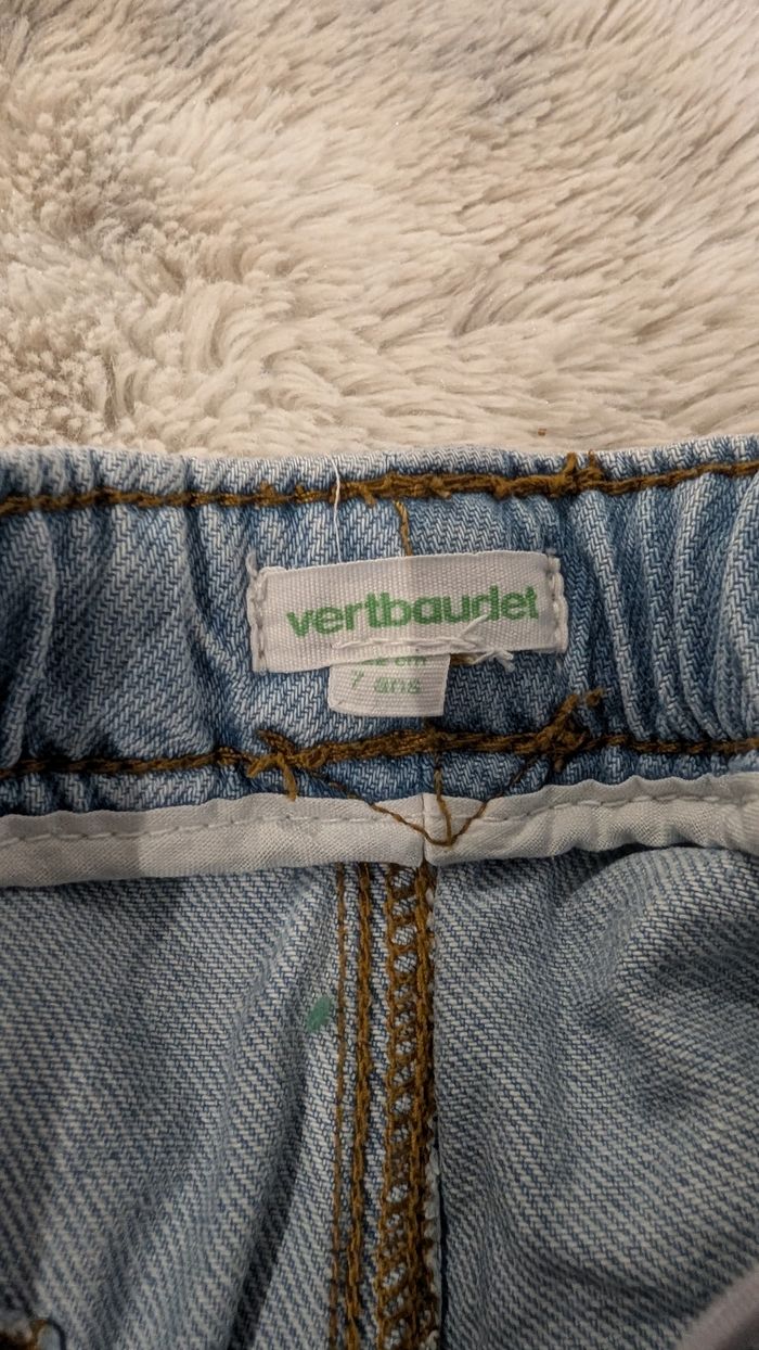 Pantalon Vertbaudet taille 7 ans - photo numéro 2