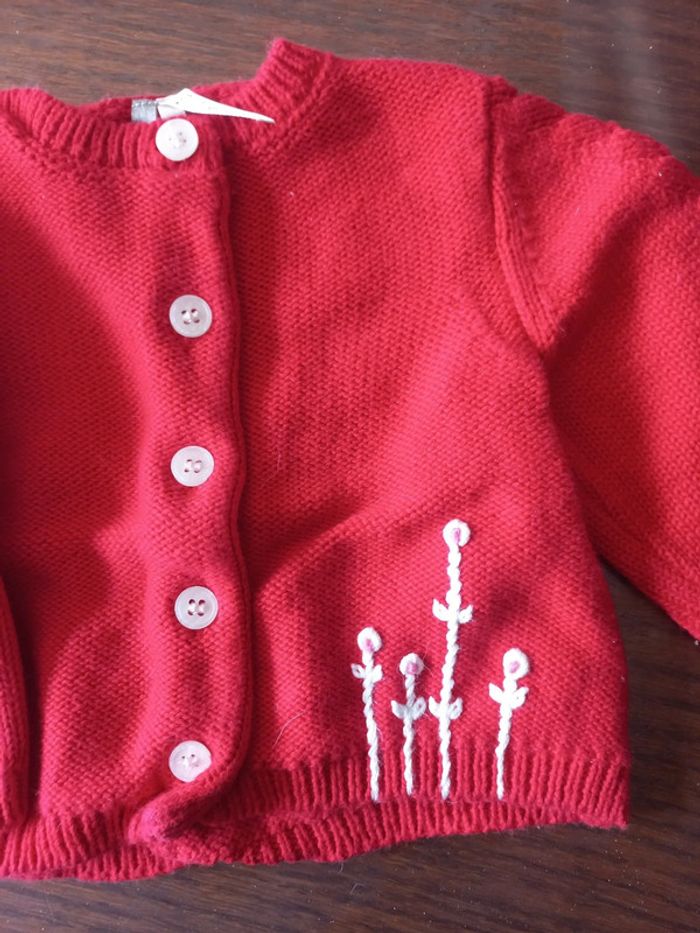 Gilet rouge 1mois orchestra - photo numéro 3