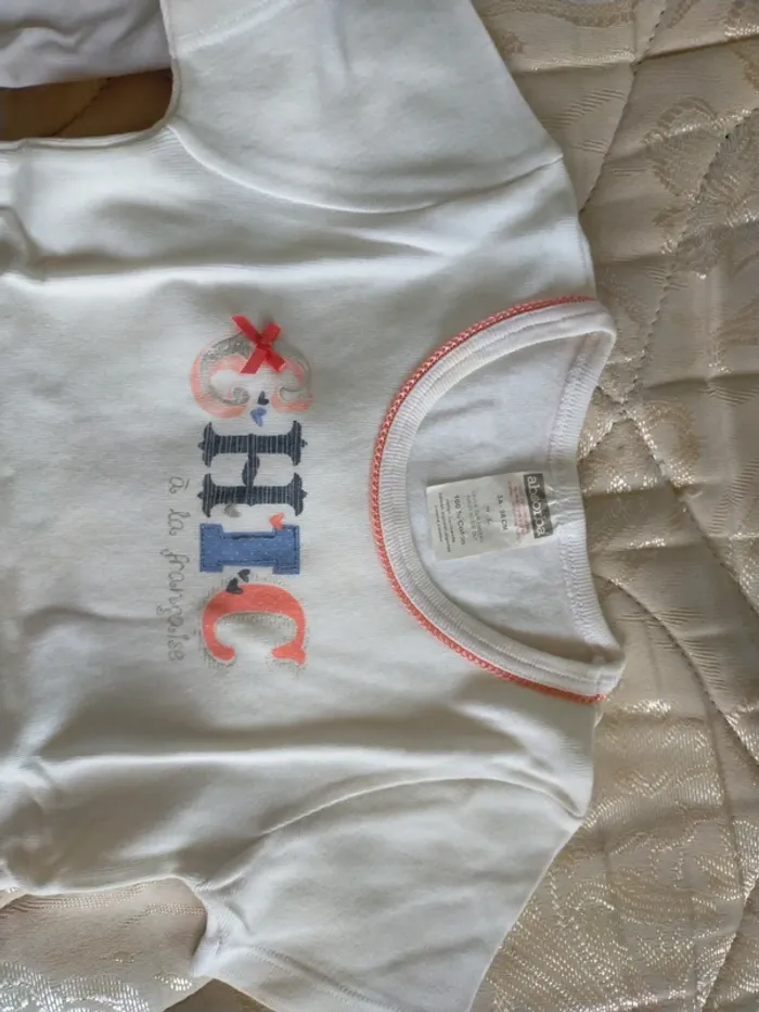 Lot 2 maillots de corps 3 ans - photo numéro 5