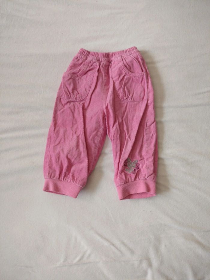 Pantalon fille 12 mois