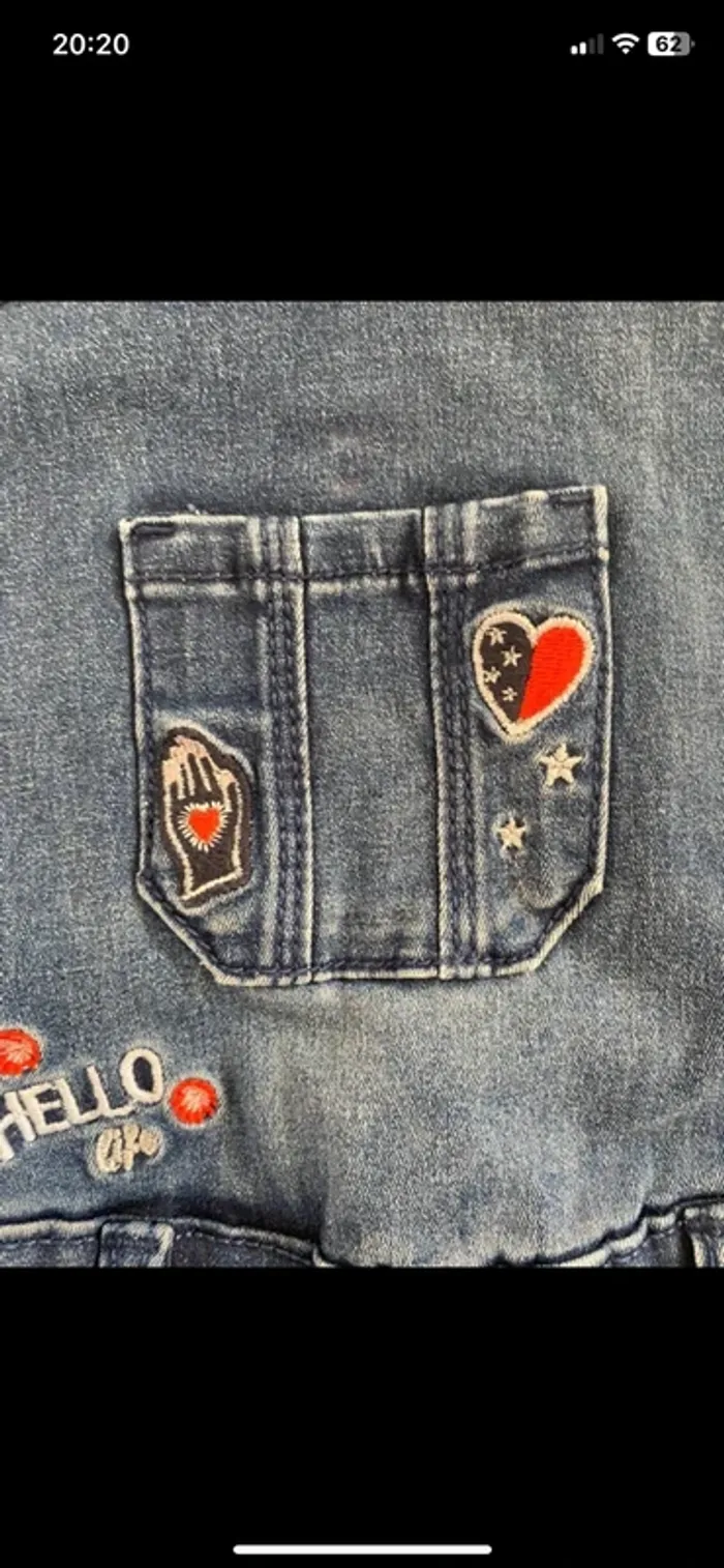 Salopette jeans - photo numéro 2