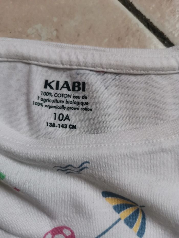 T-shirt fille 10 ans Kiabi - photo numéro 3