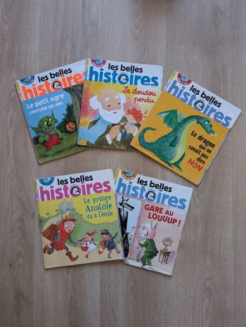 Lot magazines Les Belles Histoires avec CD